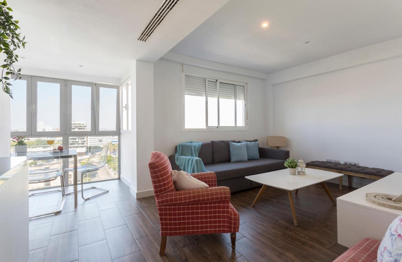 Atico Avda Cadiz Playa Appartement Buitenkant foto